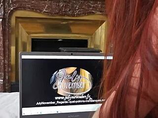 ma copine suce fort en regardant porno amateur française!