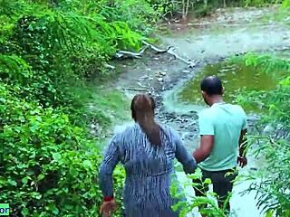 Beautiful Indian Babe Fucked Hard in Jungle Fantasy