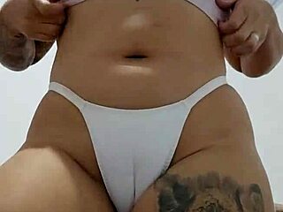 dominant flashing big pussy lips smothers friend in fetish facesit