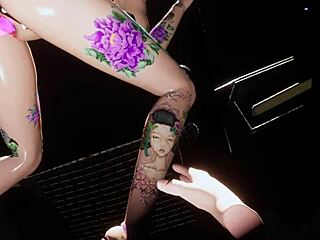 Garage Girl Craves Intense Sex Amid Cyberpunk VR Game Thrills!