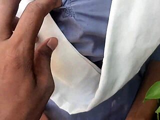 Forest Tits Rub Turns Into Home Pounding for Indian College Babe!