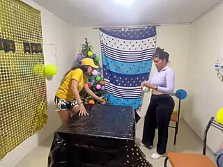 Homemade FFM Threesome Friends Fuck Juicy Pussies