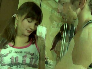 Ksenia Bazitova's first anal 👅 tight teen ass stretched wide 😈