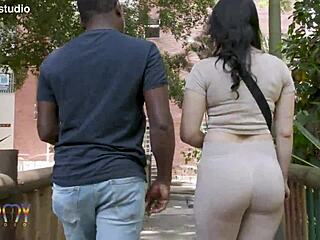 jhay killer picks up curvy colombian street slut for bath and double anal gangbang