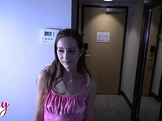 nadia noja creams skinny pussy from intense step creampie pounding