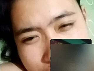 Close-up hairy pussy fingering with sexy beaver tease