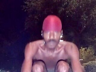 Athletic Mature Picks Up Big Black Cock for Gym Workout Fuck