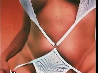 vivi guedez parades sex shop thongs then milf pussy orgasms on monster cock
