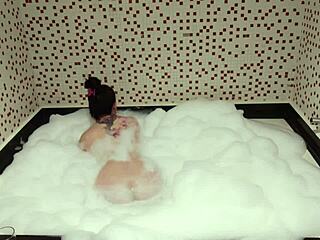 wife rides huge cocks as cuck toils