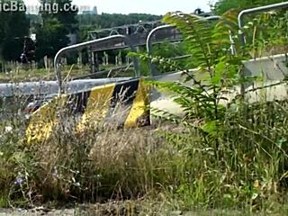 wanna join this public gangbang with cute blonde teen pussy