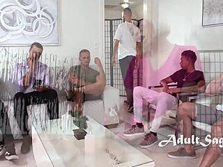 Milf Masseuse Gangbang Double Vaginal Orgy