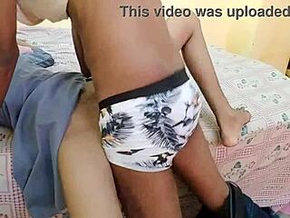 Forest Tits Rub Turns Into Home Pounding for Indian College Babe!