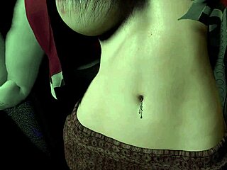 asian slut bus ride takes rough pov doggystyle pounding