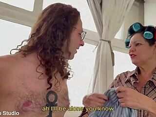 mature stepmom takes huge cock for very first anal