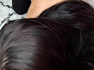 BIG TITS babe QUEENS blowjob rimjob balls cum swallow!