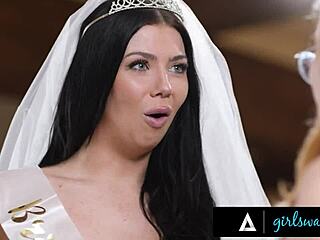 Emma Magnolia's Wild Striptease Ignites Bride Holly Day!