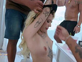 Kyra Sex Larissa Leite Ecstatic Rough DAP Swallows