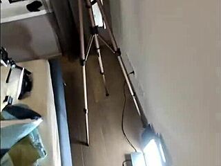 Big Tits College Girl's Halloween Try-On Turns XXX