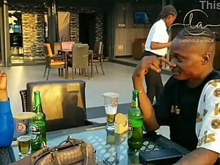 Ebony goddess, kiss me in this bar for maximum orgasm fun!