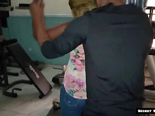 oh man, gym instructor here, uh big ass 45 yo client seduced me bad, i pounded her horny pussy wit my huge bbc so deep!