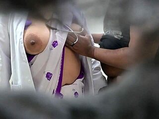 Indian doctor rides patient's huge cock satisfying her urges