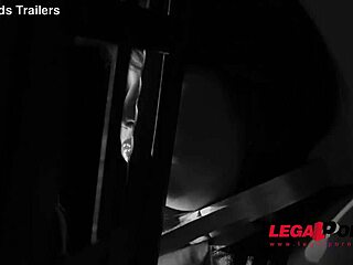 tigerr benson's busty ass dominated roughly in dark sm chamber