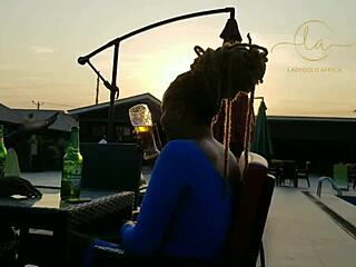 Ebony goddess, kiss me in this bar for maximum orgasm fun!