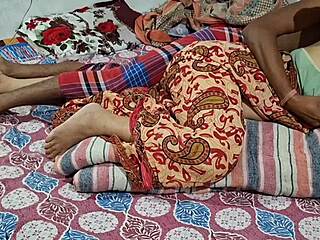 village bhabhi's soft hairy pussy gets fast chudai in homemade webcam doggystyle frenzy