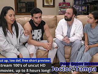 dr tampa humiliates mia backstage stranger domination