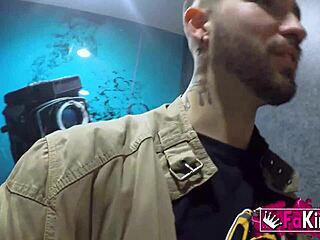 Tourist Nuria Millan Deepthroats and Fucks Monster Cock Publicly in Madrid