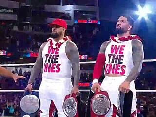 Kevin Owens & Sami Zayn vs Usos WWE Tag Title WrestleMania 39! 🔥🥊