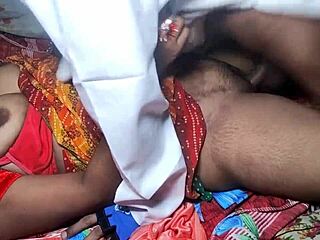 desi indian wife's passionate bedroom encounter