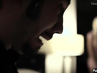 Pervert Rich Guy Craves Petite Babysitter's Tight Teen Pussy