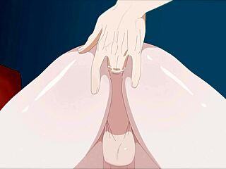 two gays pound asses doggystyle in hot animation