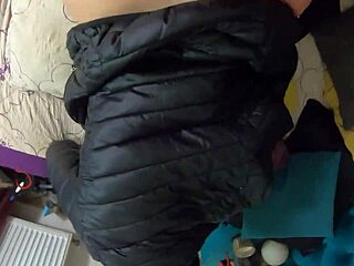 face fuck doggystyle cum covered downjacket for hubby lick preview!