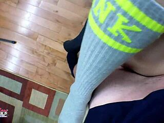 Kinky Brunette Coed Sabrina Fingers Muff For Deep Pounding