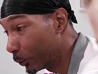 Hot blonde emma rosie rides stepdad cock hard