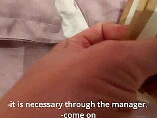 Client's Steamy Anal Tryst with Serbian Temptress