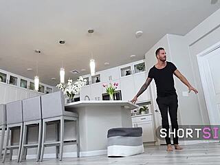 Cute Petite Stepsis Plays Flexible Squirt Game in Taboo POV Fuck