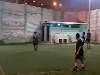 voyeur spies dmp's monster cock battling picasso close up