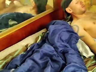 Pigtailed nympho milf taunts husband watching monster cock pounding