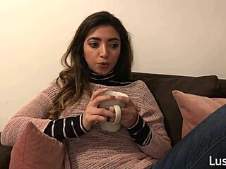 adorable mexican gf frida sante rides cock in passionate homemade tape