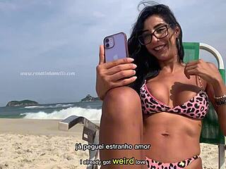 hey wanna see us fucking on the beach?