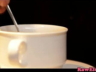 feisty lingerie babe anal assfucked by black cock closeup