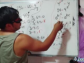 Damn! Asian Amateur's Bedroom Algebra Sex Root Explodes Wildly!