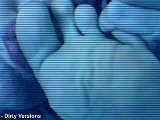 brunette femdom foot fetish bondage gags choking slave