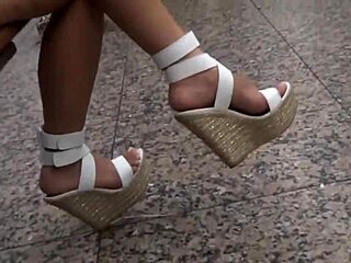 my hot asian heels legs make me wet