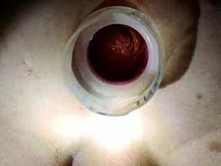 wanna see this extreme anal gape stretched for massive insertion play?