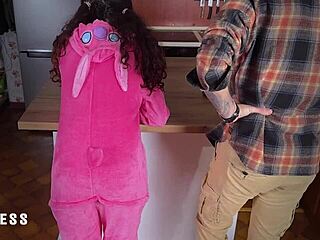 what are you doing to this dripping innocent petite teen pussy?