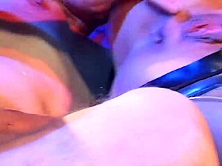 Sophia indulges in gentle teasing BDSM playtime